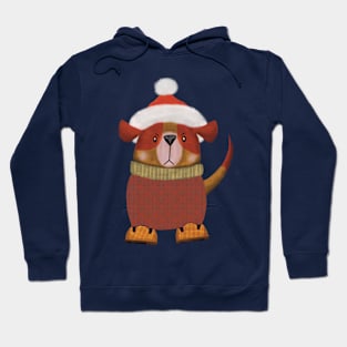 Grumpy Christmas Pup Hoodie